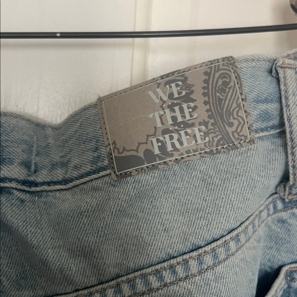 Free people ripple wide leg crop jeans size 28 - Picture 7 of 7